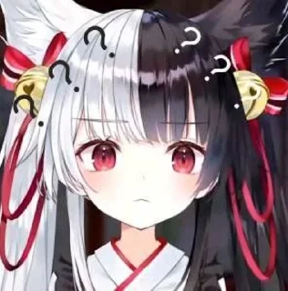 ❓ emoji 槑 准备下落 Telegram sticker 5 of 120