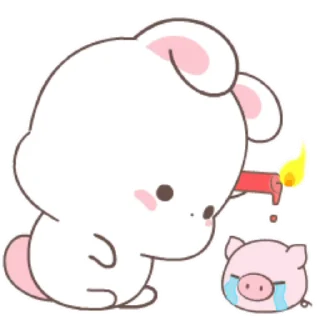 ☁️ emoji ☁️ •「 @CozyRose 」• ☁️ Telegram sticker 5 of 21
