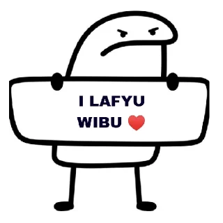 Sticker from sticker lidi
