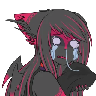 😭 emoji AOA Telegram sticker 24 of 52