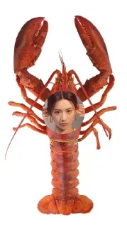 🦞 emoji marina menjadi apapun Telegram sticker 11 of 11