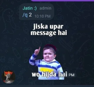 🍿 emoji Mayank's Badmoshi Pack (@CalsiBot) Telegram sticker 23 of 80
