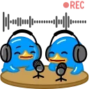 🎙 emoji Mayank's animated pack (@BoaXHancockRoBot) Telegram sticker 20 of 50