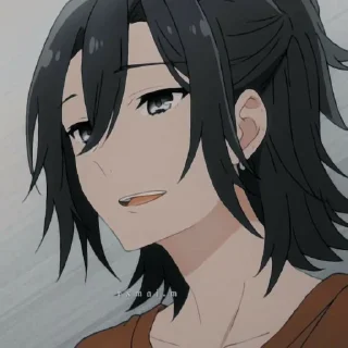 ⚡️ emoji Izumi Miyamura @Animecouplegallery Telegram sticker 10 of 59
