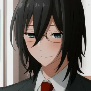 ⚡️ emoji Izumi Miyamura @Animecouplegallery Telegram sticker 17 of 59