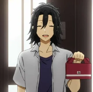 ⚡️ emoji Izumi Miyamura @Animecouplegallery Telegram sticker 15 of 59
