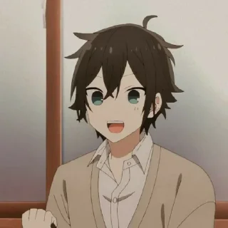 ⚡️ emoji Izumi Miyamura @Animecouplegallery Telegram sticker 9 of 59