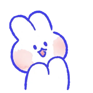 💬 emoji 몽글몽글 토끼 몽몽이! By @KakaoEmoticon Telegram sticker 12 of 24