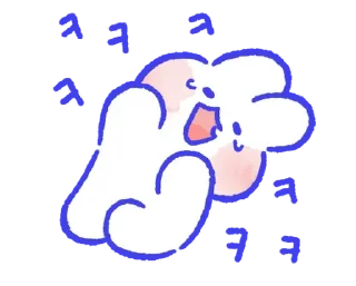 💬 emoji 몽글몽글 토끼 몽몽이! By @KakaoEmoticon Telegram sticker 11 of 24