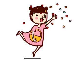 Sticker from 懶得打字小姐4(動起來) @moe_sticker_bot