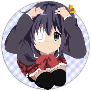 Sticker from Rikka - @Otakuzdream