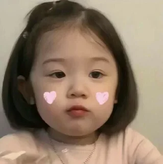 Sticker from Cute baby girl @Some_quote_00 • @sticbot