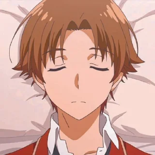 Sticker from Ayanokouji Kiyotaka @sticker_anime_boy