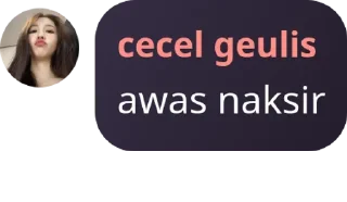 Sticker from cecel geulis pack by @QuotLyBot