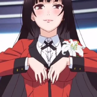 ♣️ emoji Yumeko Jabami - @BlossomLand @wNezukoKamado Telegram sticker 24 of 80