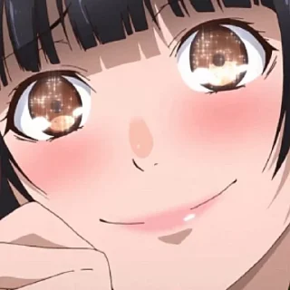 ♣️ emoji Yumeko Jabami - @BlossomLand @wNezukoKamado Telegram sticker 15 of 80