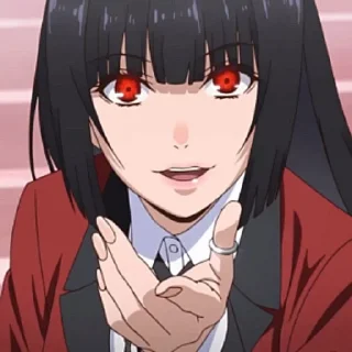 ♣️ emoji Yumeko Jabami - @BlossomLand @wNezukoKamado Telegram sticker 10 of 80
