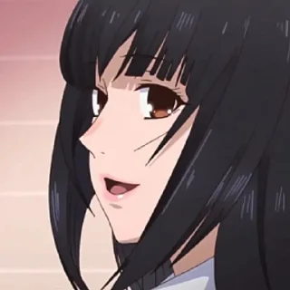 ♣️ emoji Yumeko Jabami - @BlossomLand @wNezukoKamado Telegram sticker 8 of 80