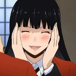 ♣️ emoji Yumeko Jabami - @BlossomLand @wNezukoKamado Telegram sticker 19 of 80