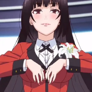 ♣️ emoji Yumeko Jabami - @BlossomLand @wNezukoKamado Telegram sticker 23 of 80