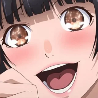 ♣️ emoji Yumeko Jabami - @BlossomLand @wNezukoKamado Telegram sticker 14 of 80