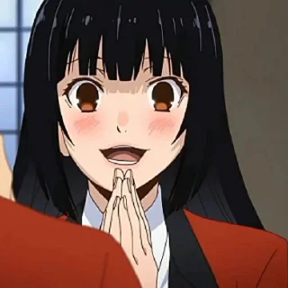 ♣️ emoji Yumeko Jabami - @BlossomLand @wNezukoKamado Telegram sticker 20 of 80