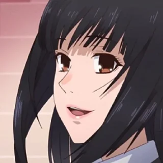♣️ emoji Yumeko Jabami - @BlossomLand @wNezukoKamado Telegram sticker 7 of 80