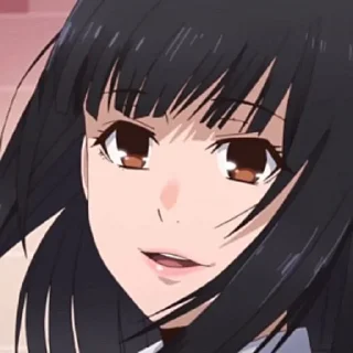 ♣️ emoji Yumeko Jabami - @BlossomLand @wNezukoKamado Telegram sticker 6 of 80