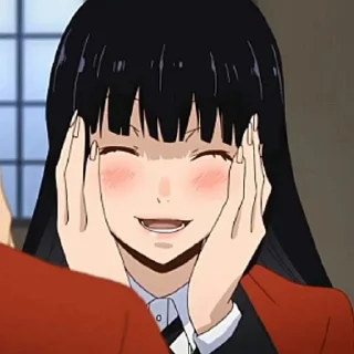 ♣️ emoji Yumeko Jabami - @BlossomLand @wNezukoKamado Telegram sticker 18 of 80
