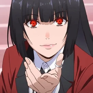 ♣️ emoji Yumeko Jabami - @BlossomLand @wNezukoKamado Telegram sticker 9 of 80