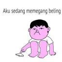Sticker from Aku sedang