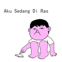 Sticker from Aku sedang