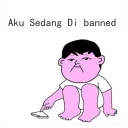 Sticker from Aku sedang