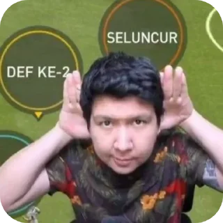 Sticker from nikol bocil windah