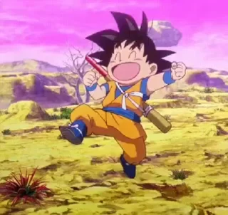 Sticker from Goku by @bluee_lighttt