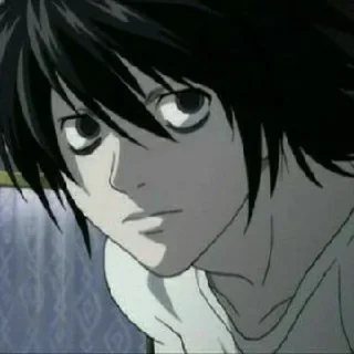 Sticker from L lawliet - @animestickersid
