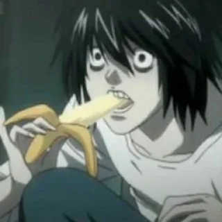 Sticker from L lawliet - @animestickersid
