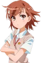 Sticker from Misaka Mikoto