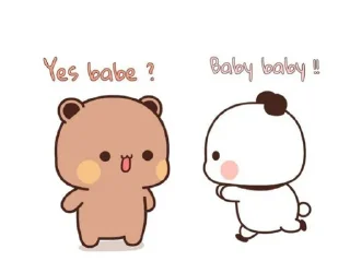 ❤️ emoji Bear & Panda By @about_cute_shincha0 .s kang pack 1 Telegram sticker 10 of 120