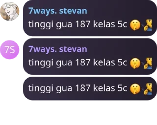 🤫 emoji Ngobrol Lpm Anime pack by @QuotLyBot Telegram sticker 5 of 120