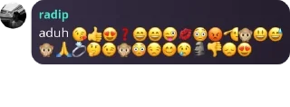😘 emoji fams suka kece😎 pack by @QuotLyBot Telegram sticker 5 of 32