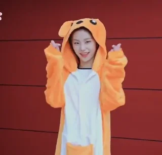 🦄 emoji Hwang yeji @BUNNYDIARYZ Telegram sticker 23 of 44
