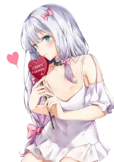 Sticker from Sagiri Izumi @AnimeStickersIndo