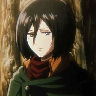 Sticker from Mikasa Ackerman