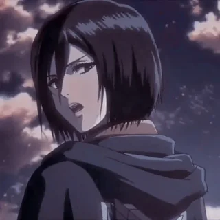 Sticker from Mikasa Ackerman