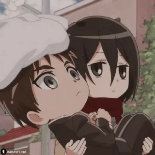 Sticker from Mikasa Ackerman