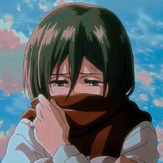 Sticker from Mikasa Ackerman