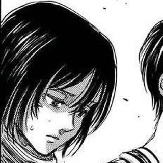 Sticker from Mikasa Ackerman.