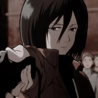 Sticker from Mikasa Ackerman