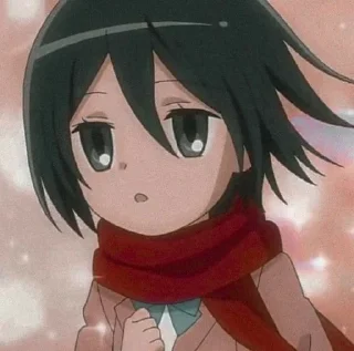 Sticker from Mikasa Ackerman